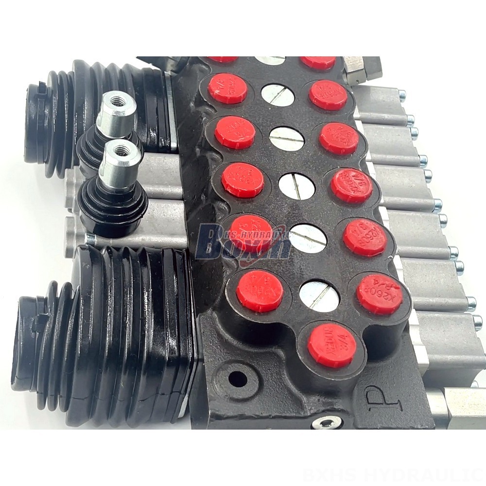 6 Spool Monoblock Hydraulic Valve - TR55 Series | Wholesale & OEM detail image